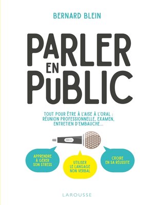 cover image of Parler en public